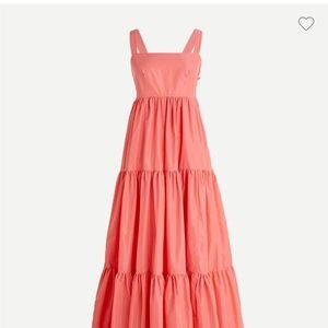 J Crew tiered maxi dress